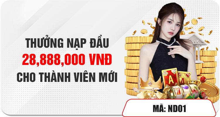 Nạp Tiền Lần Đầu Thưởng 28,888,000 VND